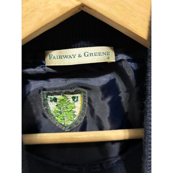 Fairway & Greene golf sweater vest  F&G gray 1/4 zip NWOT sz medium l - Picture 4 of 6